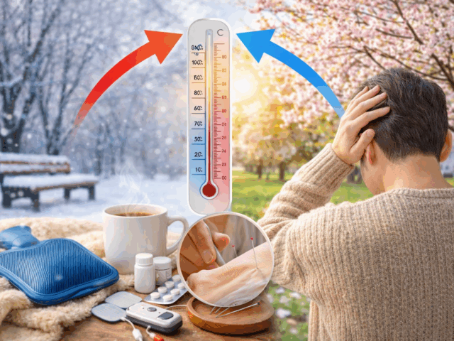 激しい寒暖差（三寒四温）による自律神経の乱れ、めまい・慢性疲労の解消法